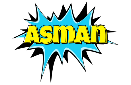 Asman amazing logo