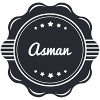 Asman badge logo