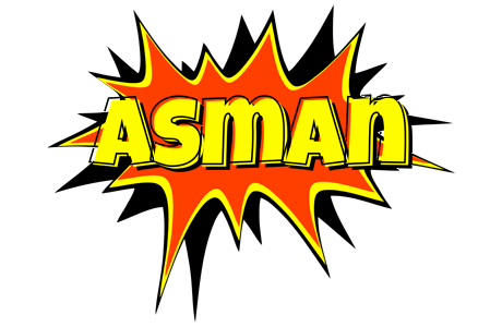 Asman bazinga logo