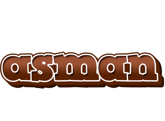 Asman brownie logo
