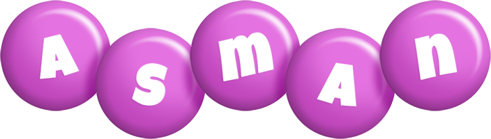 Asman candy-purple logo