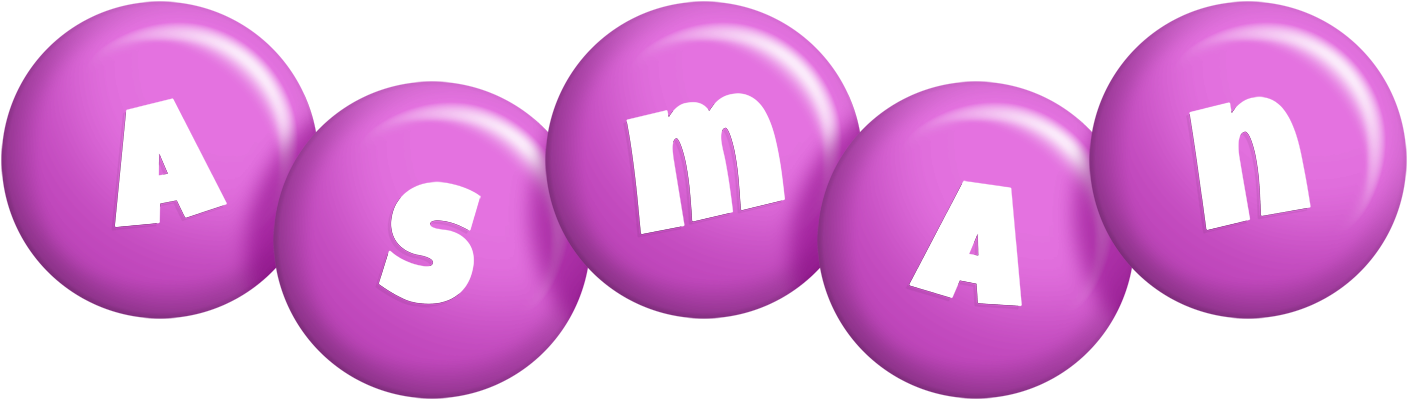 Asman candy-purple logo