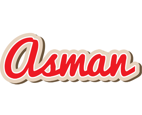 Asman chocolate logo