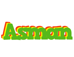 Asman crocodile logo