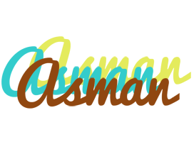 Asman cupcake logo