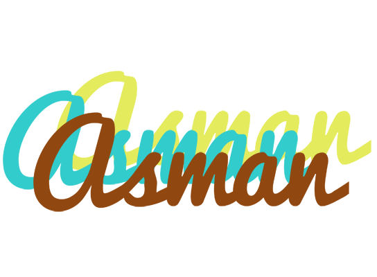 Asman cupcake logo