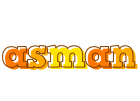 Asman desert logo