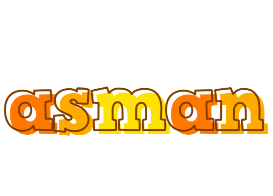 Asman desert logo