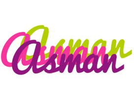 Asman flowers logo