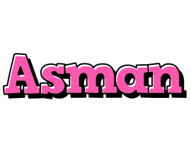 Asman girlish logo