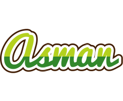 Asman golfing logo