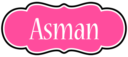 Asman invitation logo