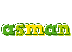 Asman juice logo