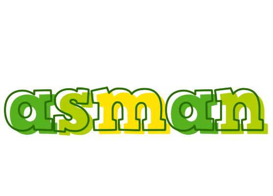 Asman juice logo