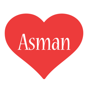 Asman love logo