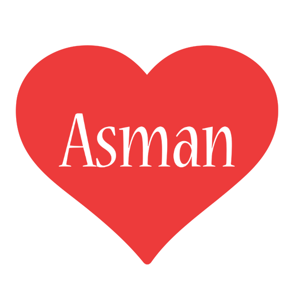 Asman love logo