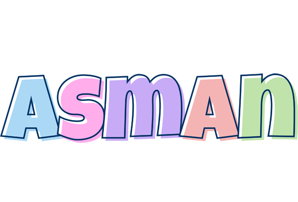 Asman pastel logo