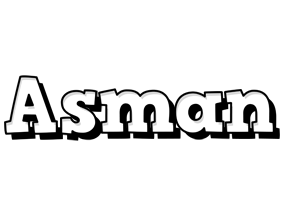 Asman snowing logo