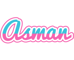 Asman woman logo