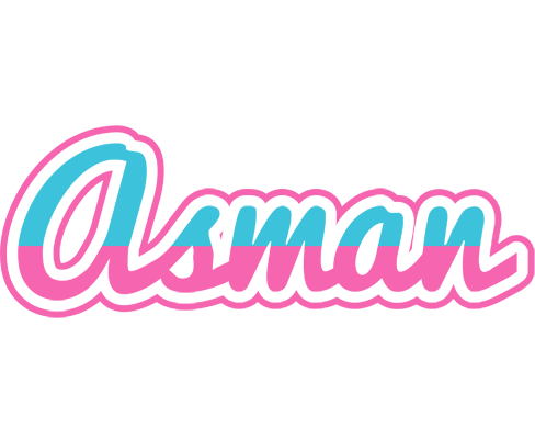 Asman woman logo