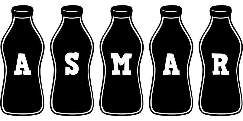Asmar bottle logo