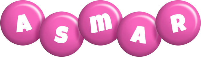Asmar candy-pink logo