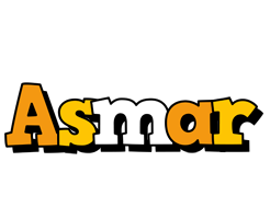 Asmar cartoon logo