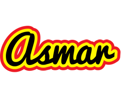 Asmar flaming logo