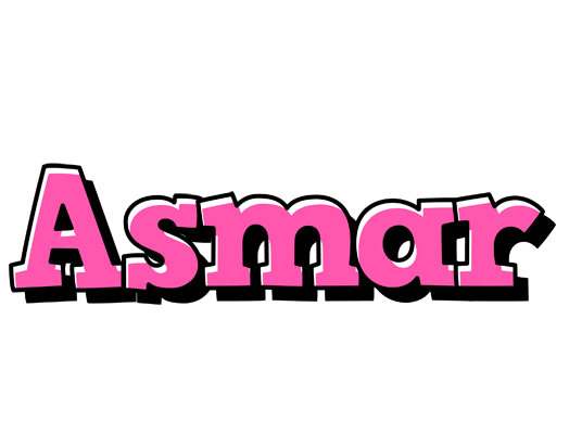 Asmar girlish logo