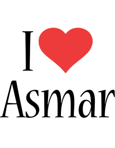 Asmar i-love logo