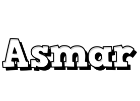 Asmar snowing logo