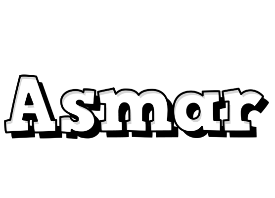 Asmar snowing logo