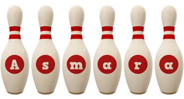 Asmara bowling-pin logo