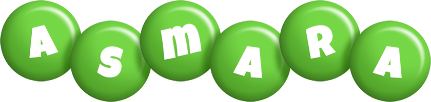 Asmara candy-green logo