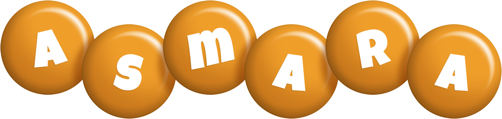 Asmara candy-orange logo