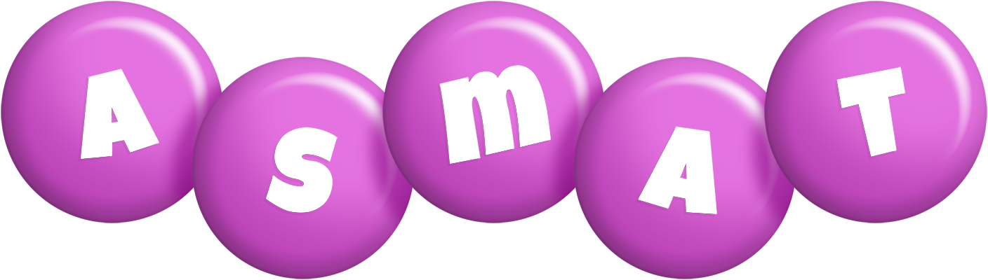 Asmat candy-purple logo