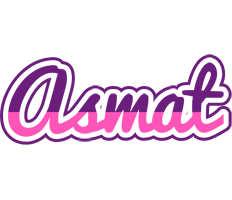 Asmat cheerful logo