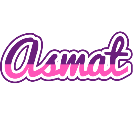 Asmat cheerful logo