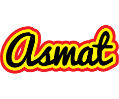 Asmat flaming logo