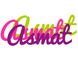 Asmat flowers logo