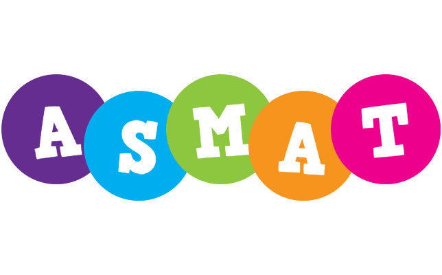 Asmat happy logo