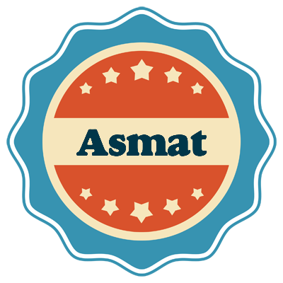 Asmat labels logo
