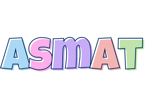 Asmat pastel logo