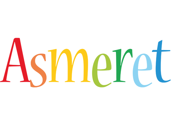 Asmeret birthday logo