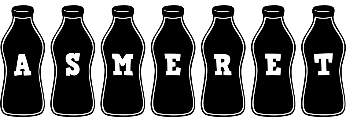 Asmeret bottle logo