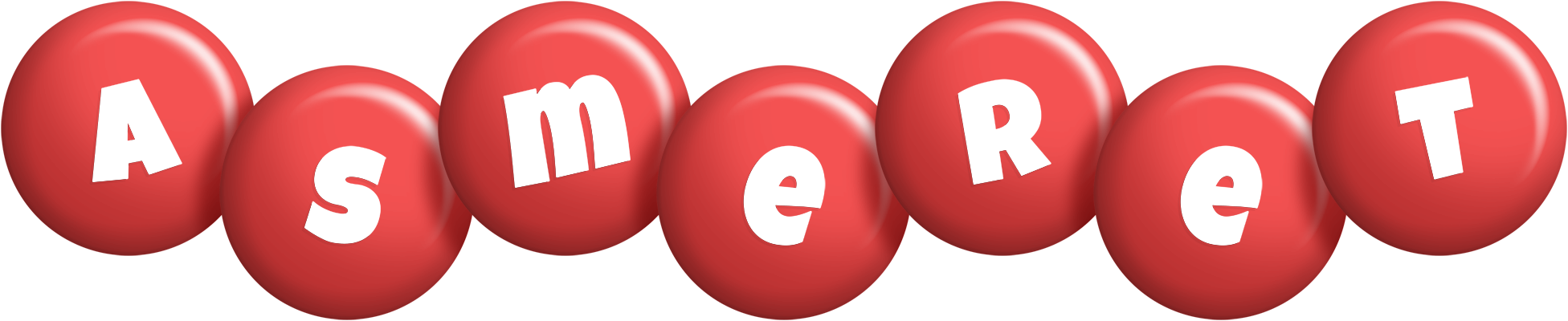 Asmeret candy-red logo