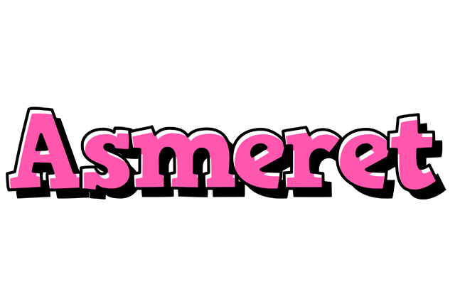 Asmeret girlish logo