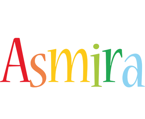 Asmira birthday logo