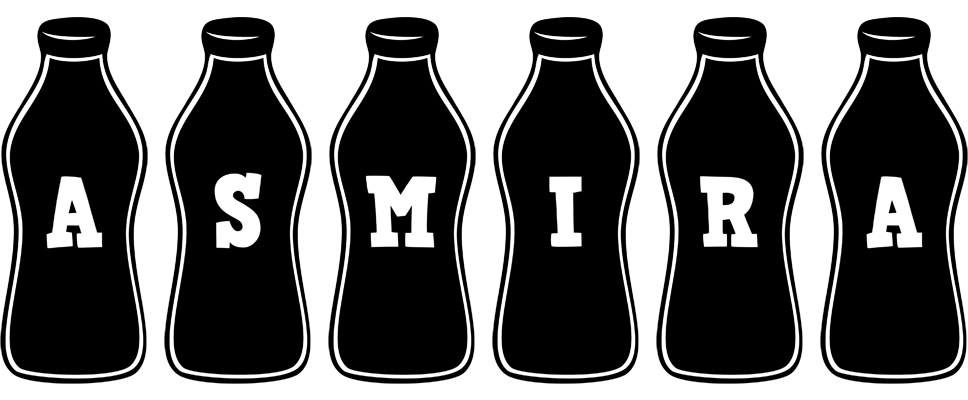 Asmira bottle logo
