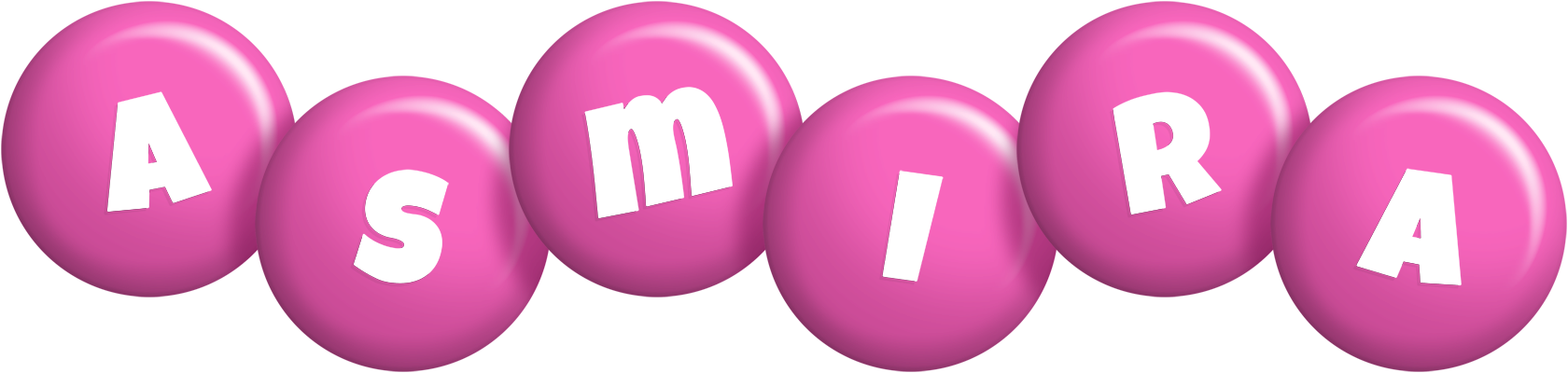 Asmira candy-pink logo
